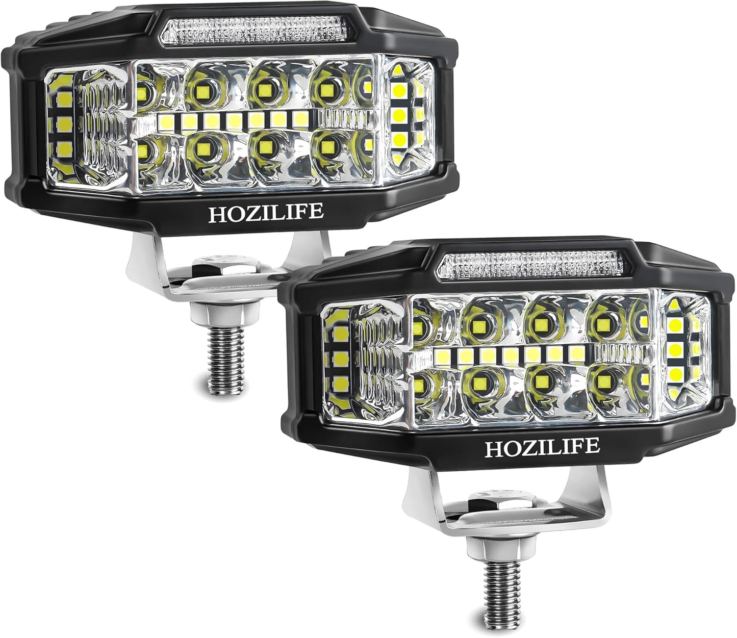 3 Inch LED Pods for Offroad Driving - Powerful Flood Spot Lights