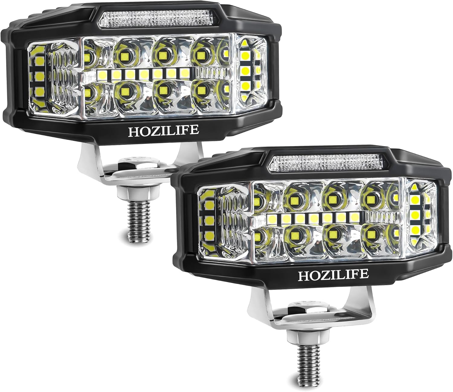 3 Inch LED Pods for Offroad Driving - Powerful Flood Spot Lights