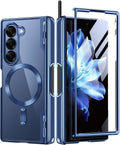 BERFY Magnetic Z Fold 6 Case with S Pen Holder - Slim Full-Body
