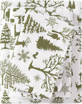 Flannel Sheet Set Queen Size - 100% Turkish Cotton, Double-Brushed