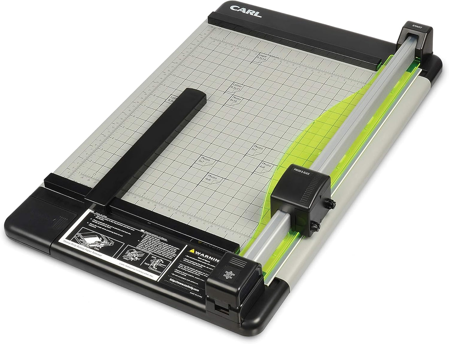 Carl Manufacturing 15-Inch Heavy Duty Paper Trimmer for Crafting