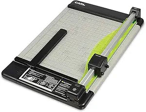 CARL Heavy Duty Rotary Paper Trimmer 15in for Precision Cutting