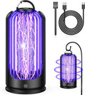 Fly Zapper Indoor Mosquito Trap - Rechargeable USB Pest Killer