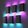 Solar Lights Outdoor with 8 Modes for Home and Garden Decor
