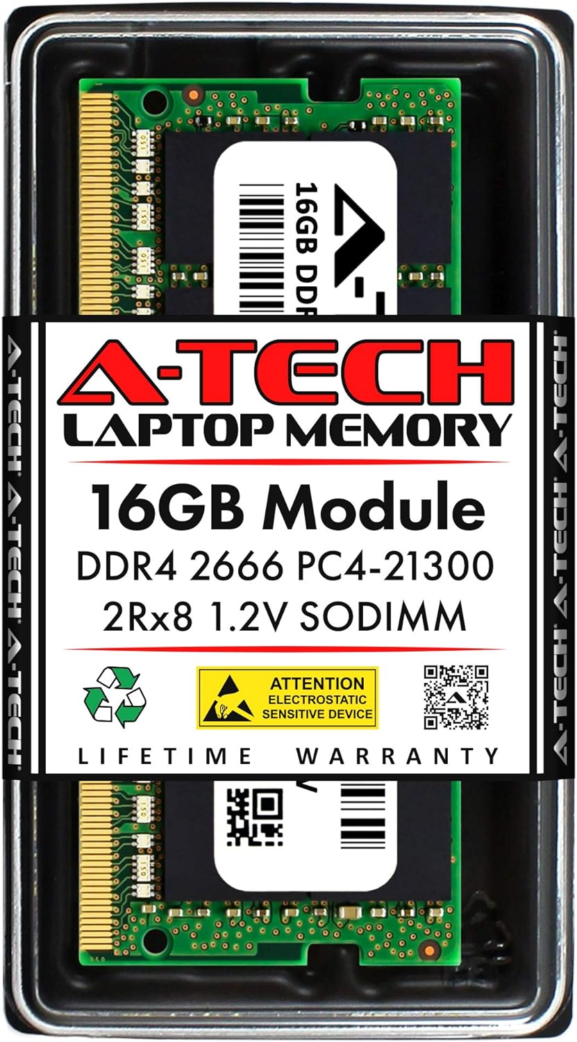 16GB RAM Upgrade for Dell Inspiron 15 7573 2-in-1 Laptop