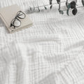 Muslin Blanket Twin 90in x 66in - 6 Layer Breathable Cotton Muslin