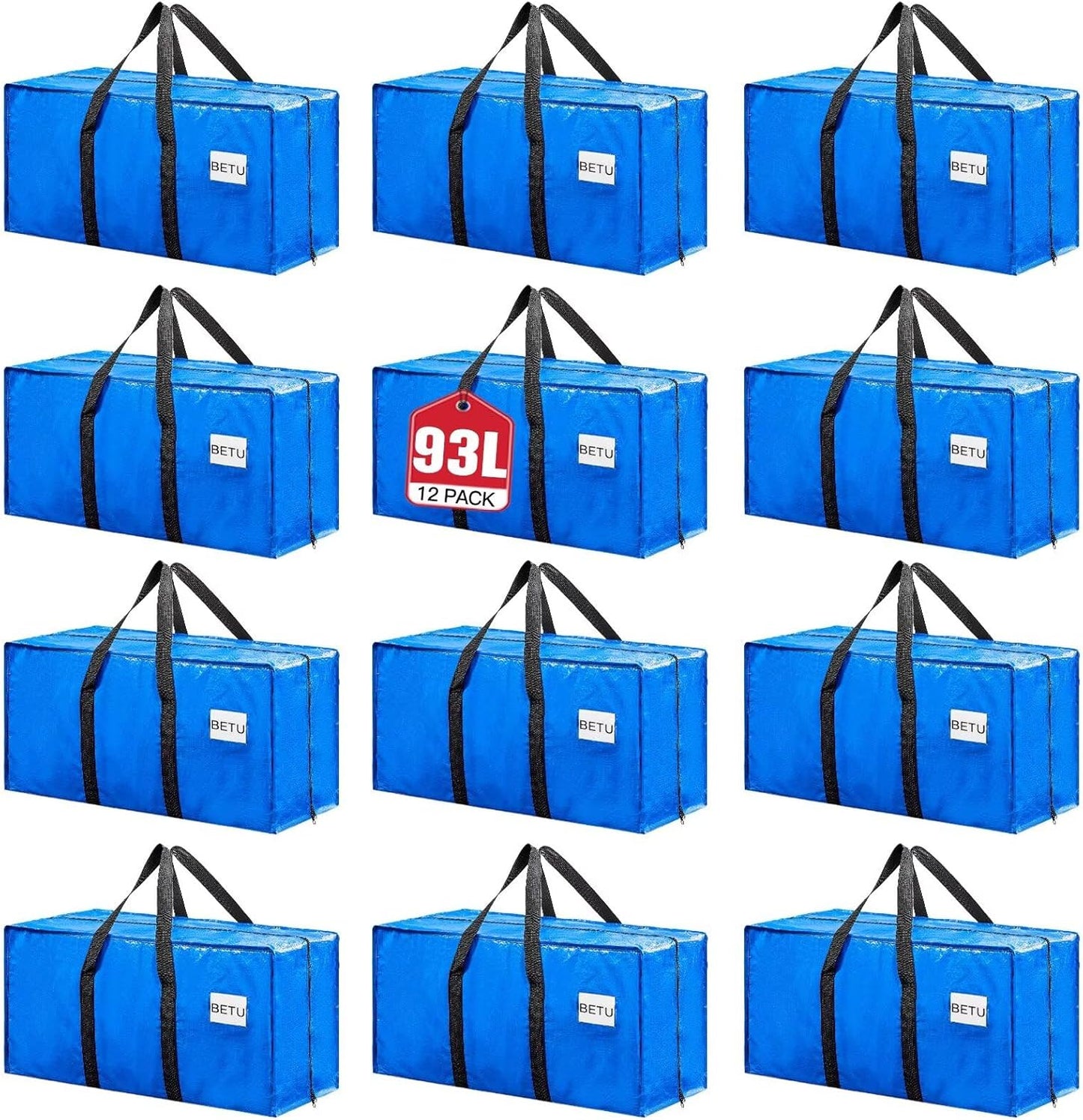 Extra Large Moving Bags for Heavy Duty Storage and Packing
