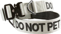 Tacticollar DO NOT PET Nylon Dog Collar - Visible Safety for Walks