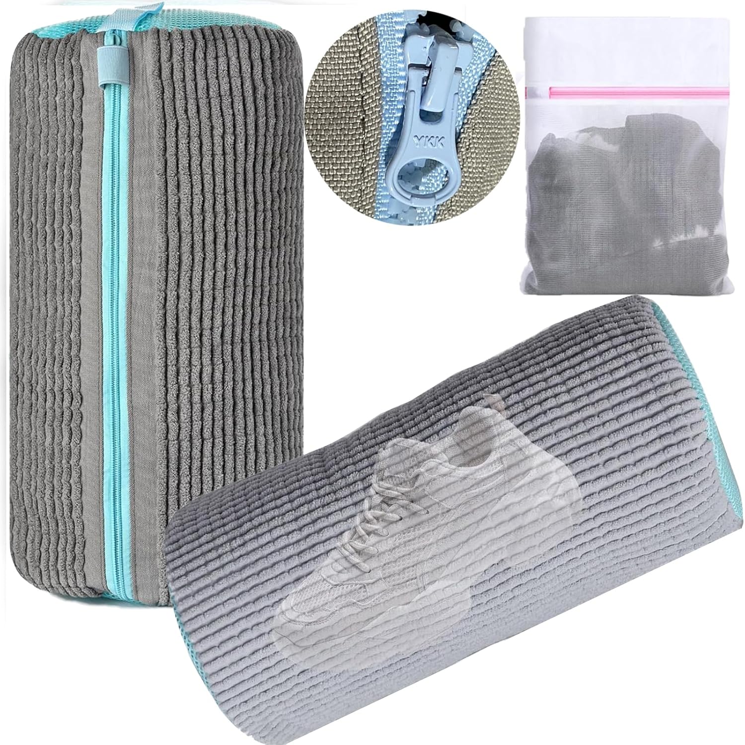 Washchamp Shoe Laundry Bag Set - Clean Sneakers Easily!