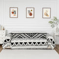 Boho Couch Cover for Dogs 71in x 102in - Soft Chenille Sofa Protector