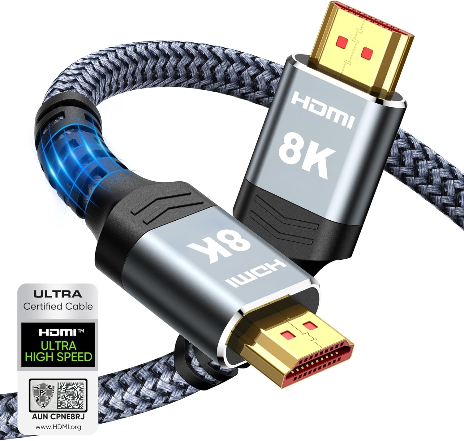 Highwings 8K HDMI Cable 48Gbps - Ultra High Speed!