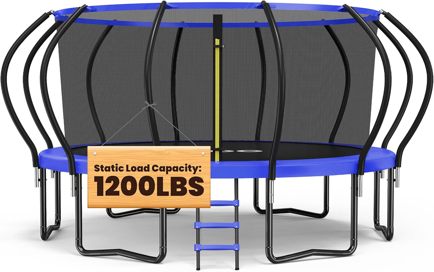 ORCC 1200LBS Weight Capacity Trampoline for Safe Fun Outdoors