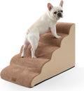 Extra Wide Dog Stairs 19.7 in Width - 5 Step High Density Foam Ladder