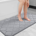 Memory Foam Bath Mat Rug 47x24 - Ultra Soft Absorbent Comfort
