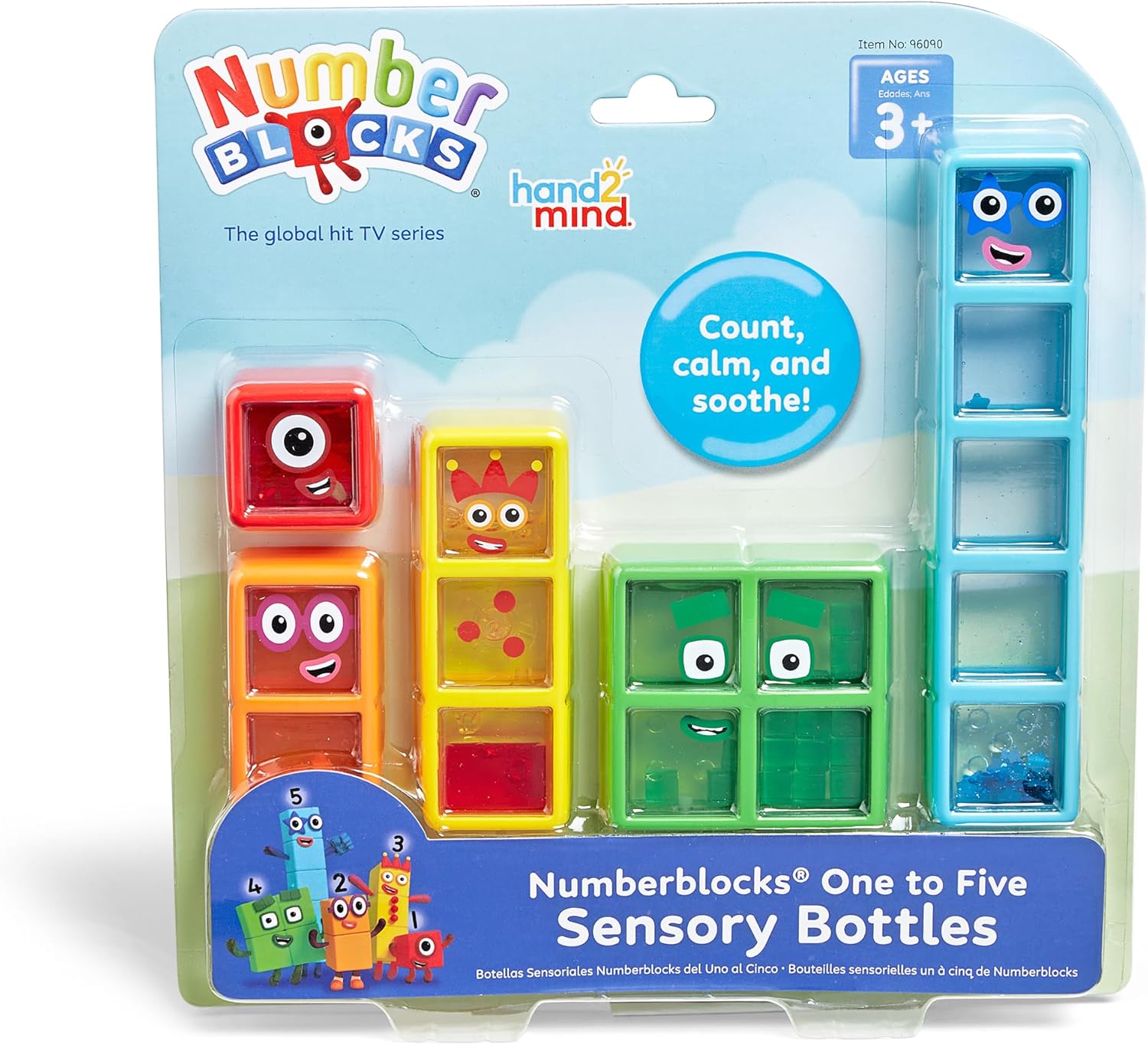 hand2mind Numberblocks 1-5 Sensory Math Toys