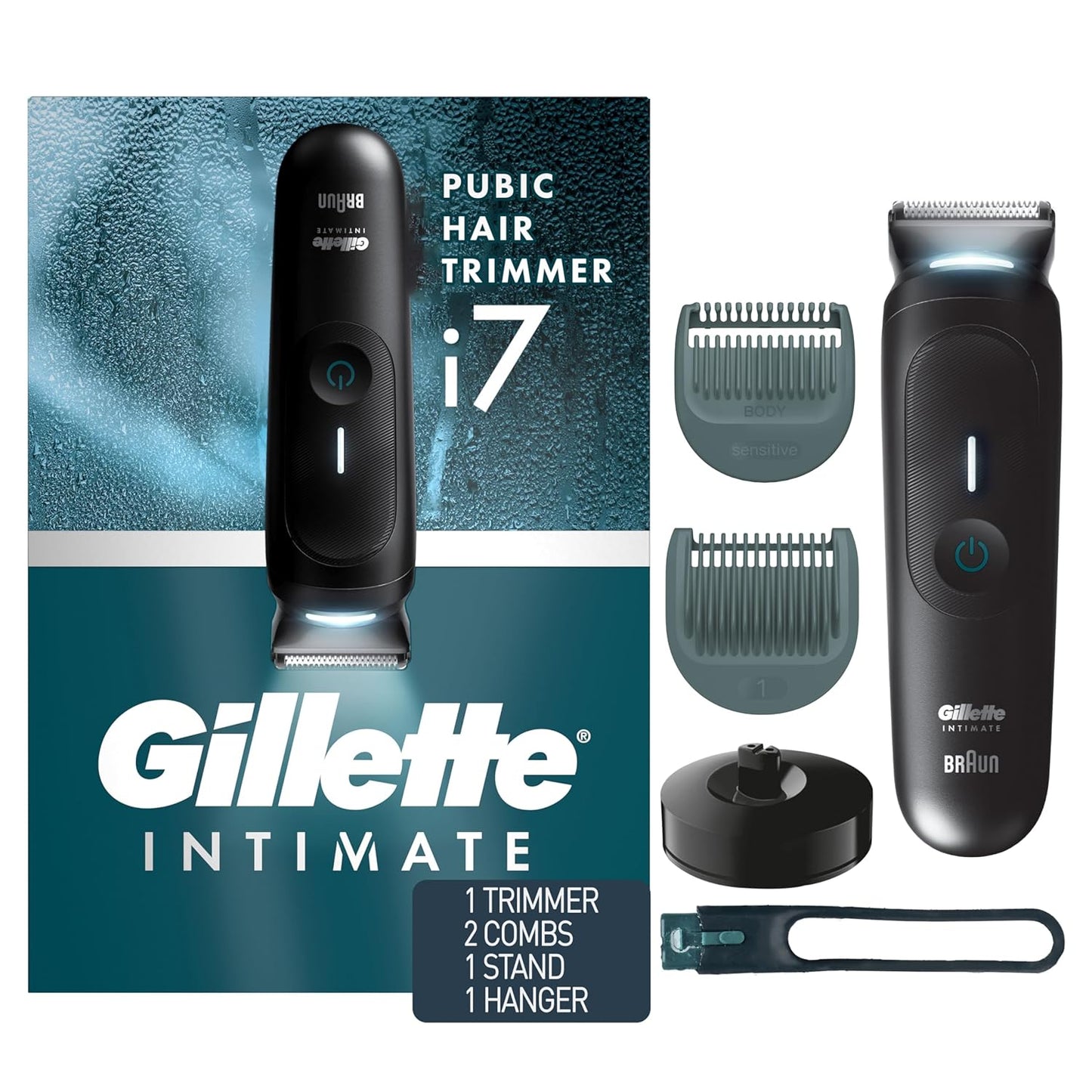 Gillette i7 Intimate Mens Premium Pubic Hair Trimmer Review