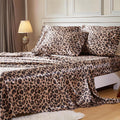 Satin Bed Sheets Queen Size 6 Pc Set - Smooth, Deep Pocket Fit