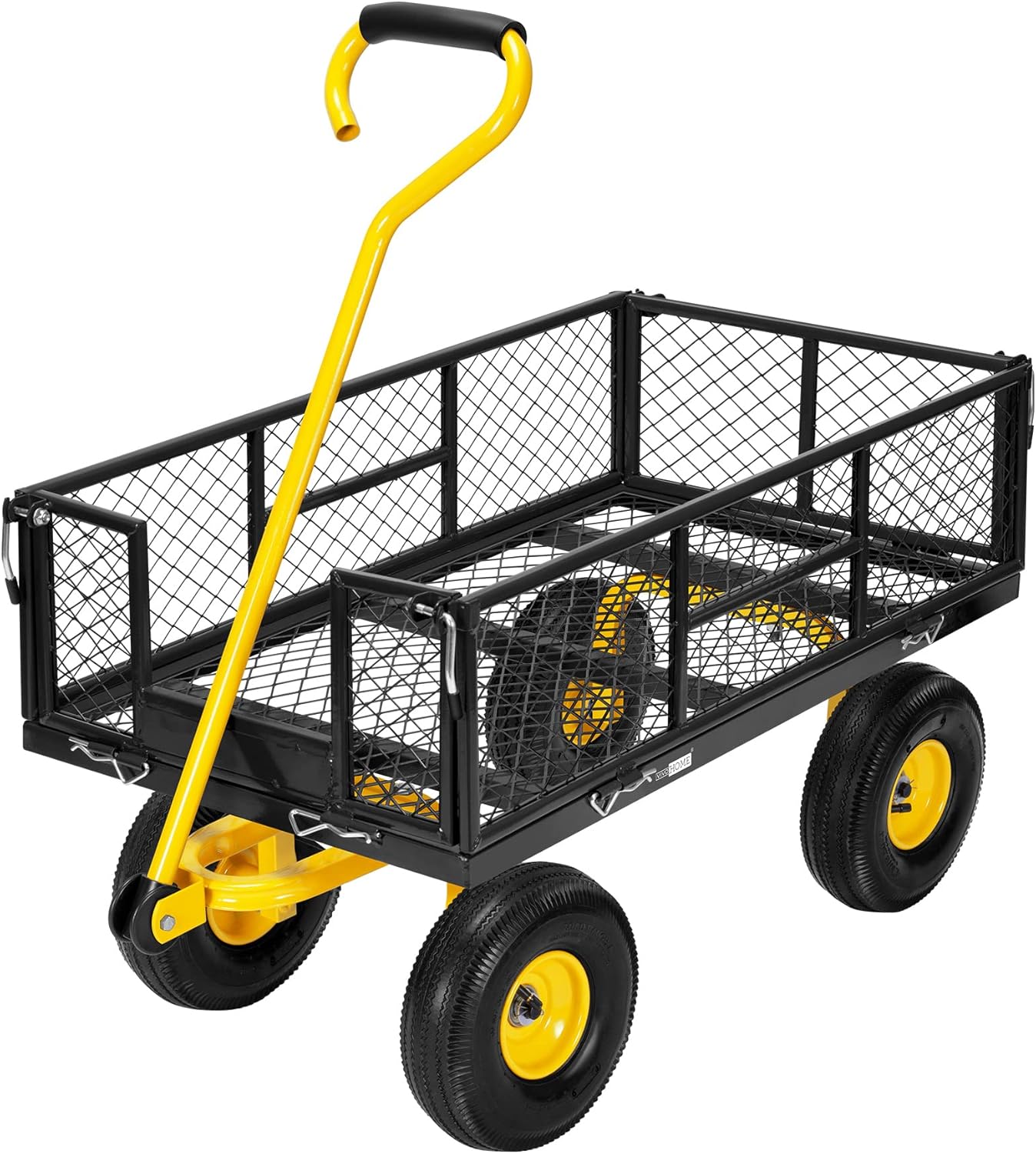 VIVOHOME Heavy Duty Garden Cart with 880 Lbs Capacity and Wheels
