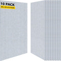 Acoustic Panels 10 Pack, Large 48in x24in Soundproof Panels - Reduce