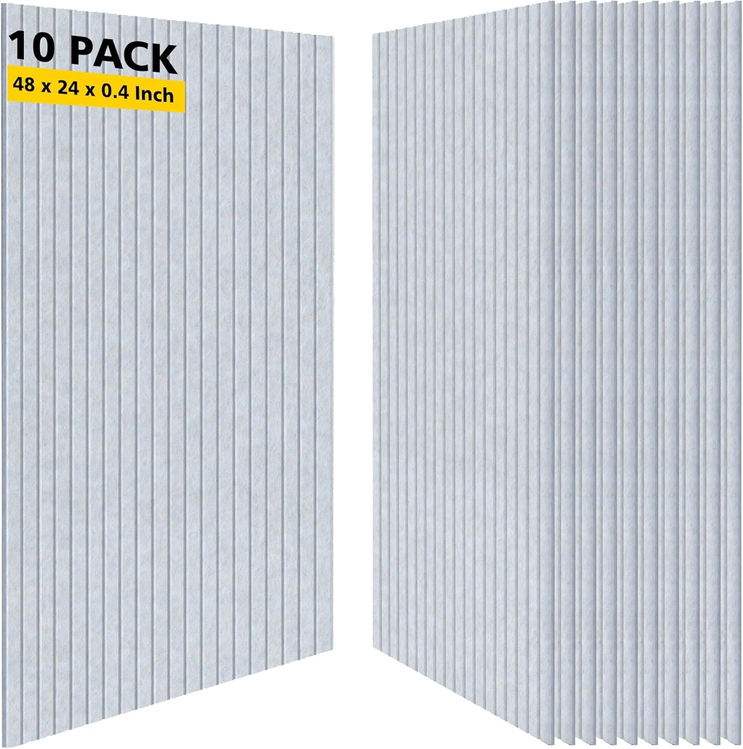 Acoustic Panels 10 Pack Soundproof Wall Panels for Noise Reduction