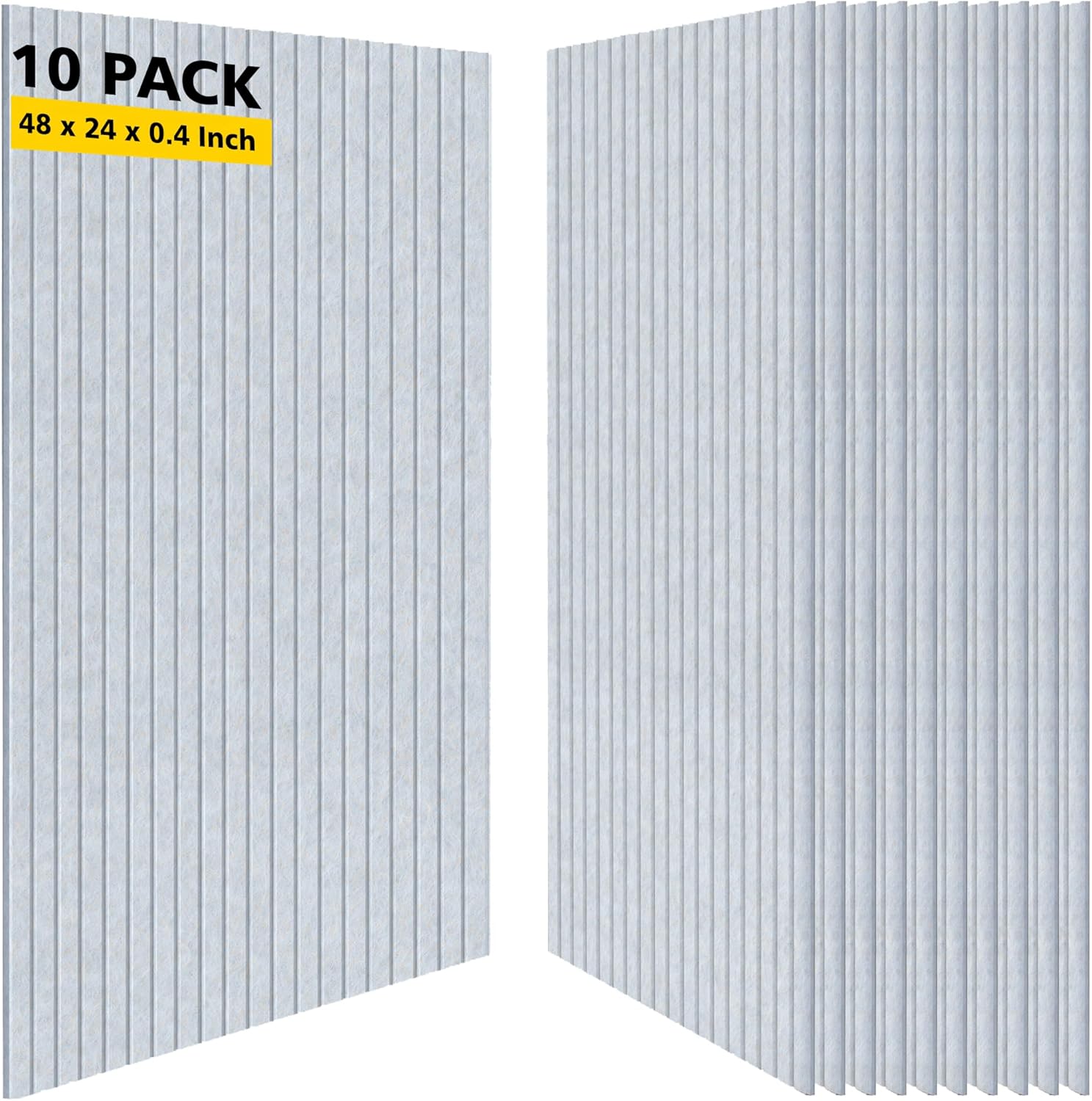 Acoustic Panels 10 Pack Soundproof Wall Panels for Noise Reduction