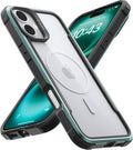 RAPTIC Shield Magnetic iPhone 16 Plus Case Green - Machined Aluminum