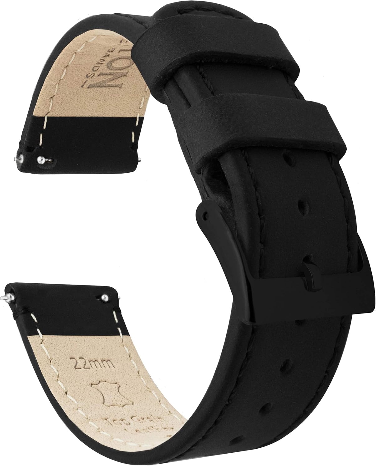 Barton Quick Release Top Grain Leather Watch Band Strap Options