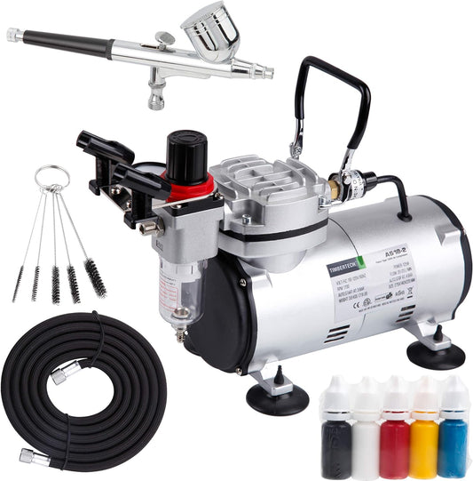 Timbertech Airbrush Kit: Perfect for Hobby & Makeup