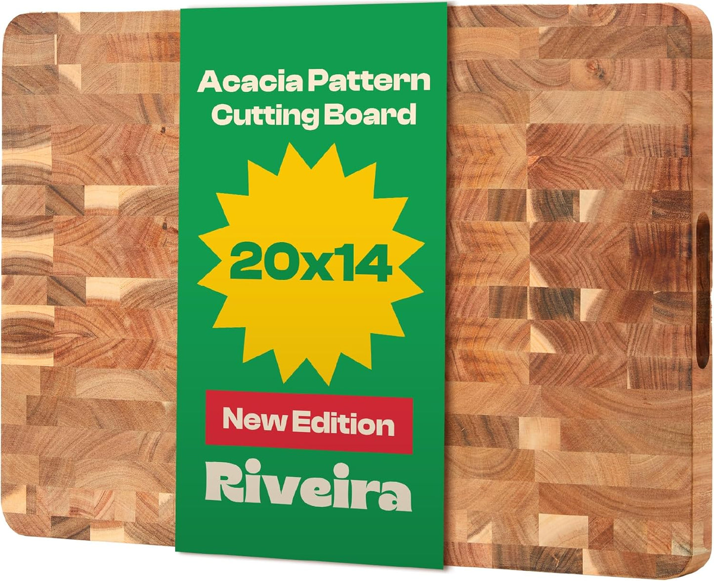 Riveira Acacia Wood Cutting Board: Perfect for Every Kitchen