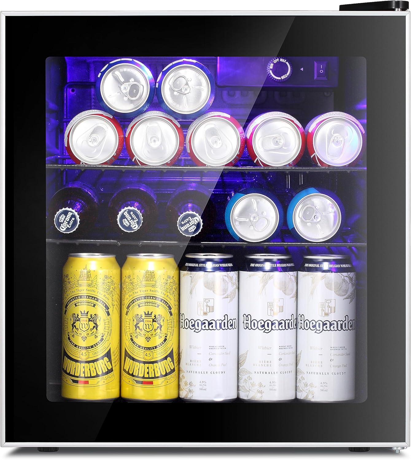 Antarctic Star Mini Fridge Cooler for 68 Cans of Beverages