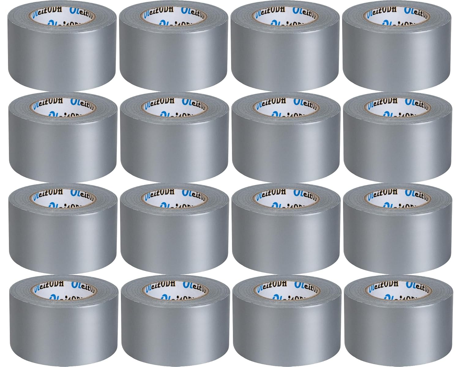 16 Pack Heavy Duty Duct Tape - Waterproof, Strong Adhesion