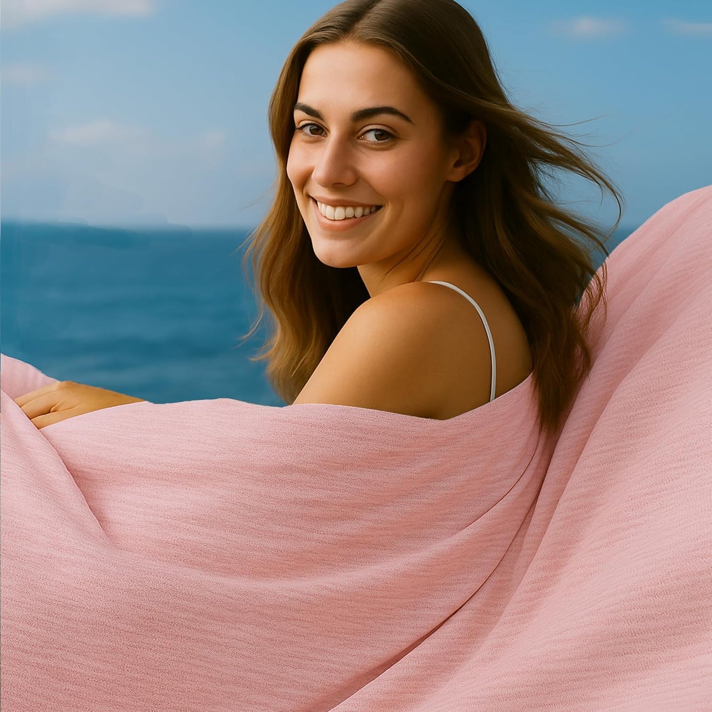 DOWNCOOL Cooling Blanket King Size for Hot Sleepers and Night Sweats