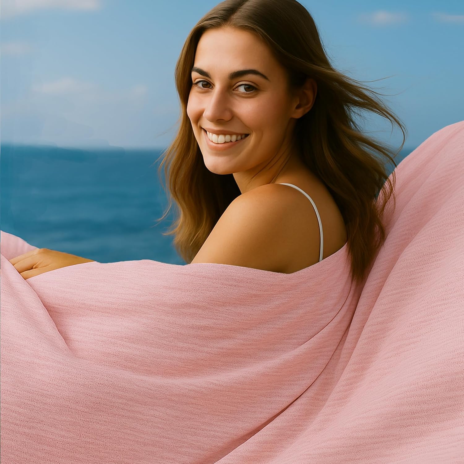 DOWNCOOL Cooling Blanket King Size for Hot Sleepers and Night Sweats