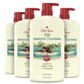 Old Spice Cleansing Body Wash Fiji with Palm Tree Coconut Scent - 30