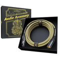 Gold Series Star Quad XLR Cables 15ft with Neutrik Connectors
