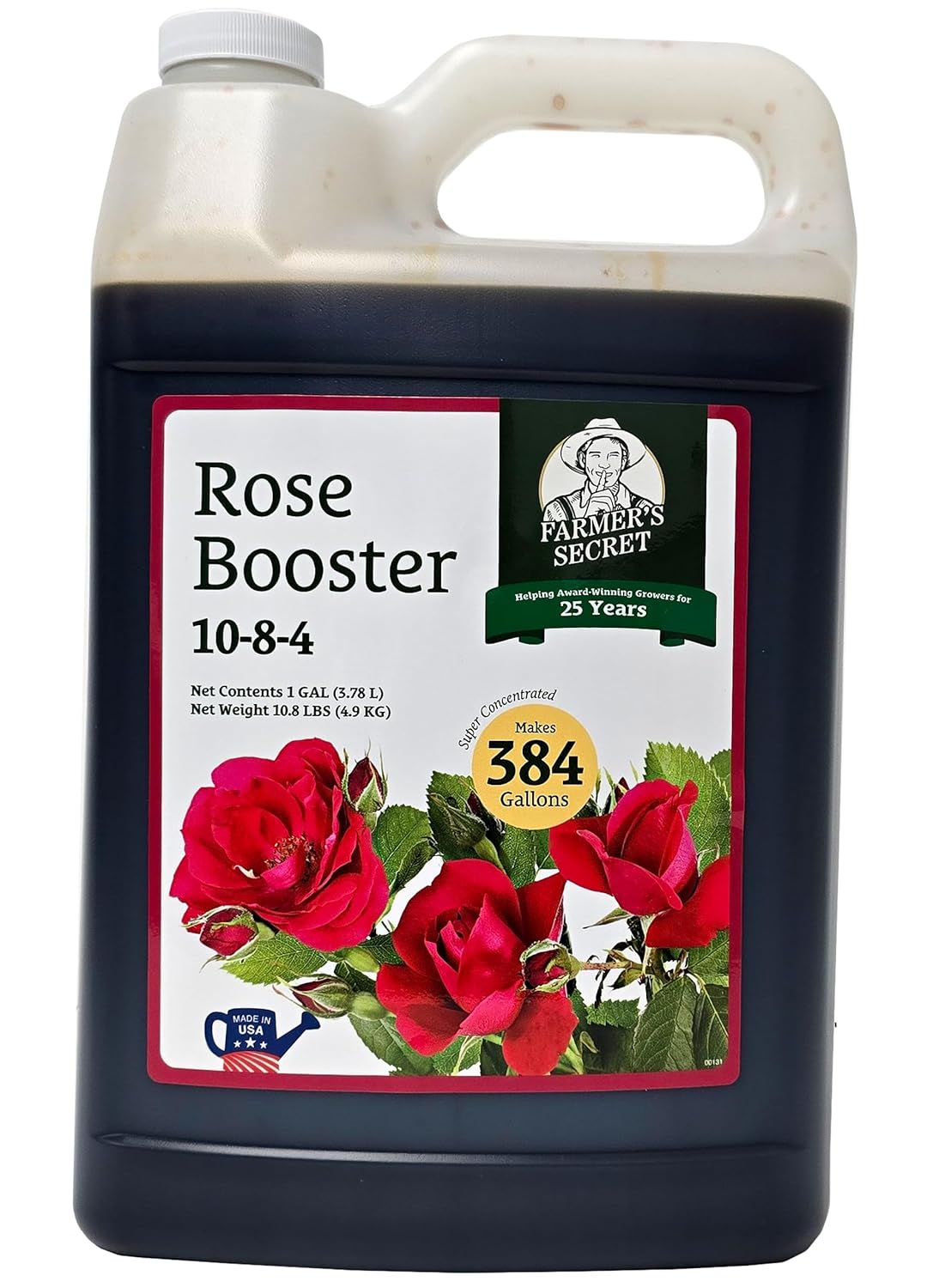 Farmer's Secret Rose Booster Fertilizer for Vibrant Blooms