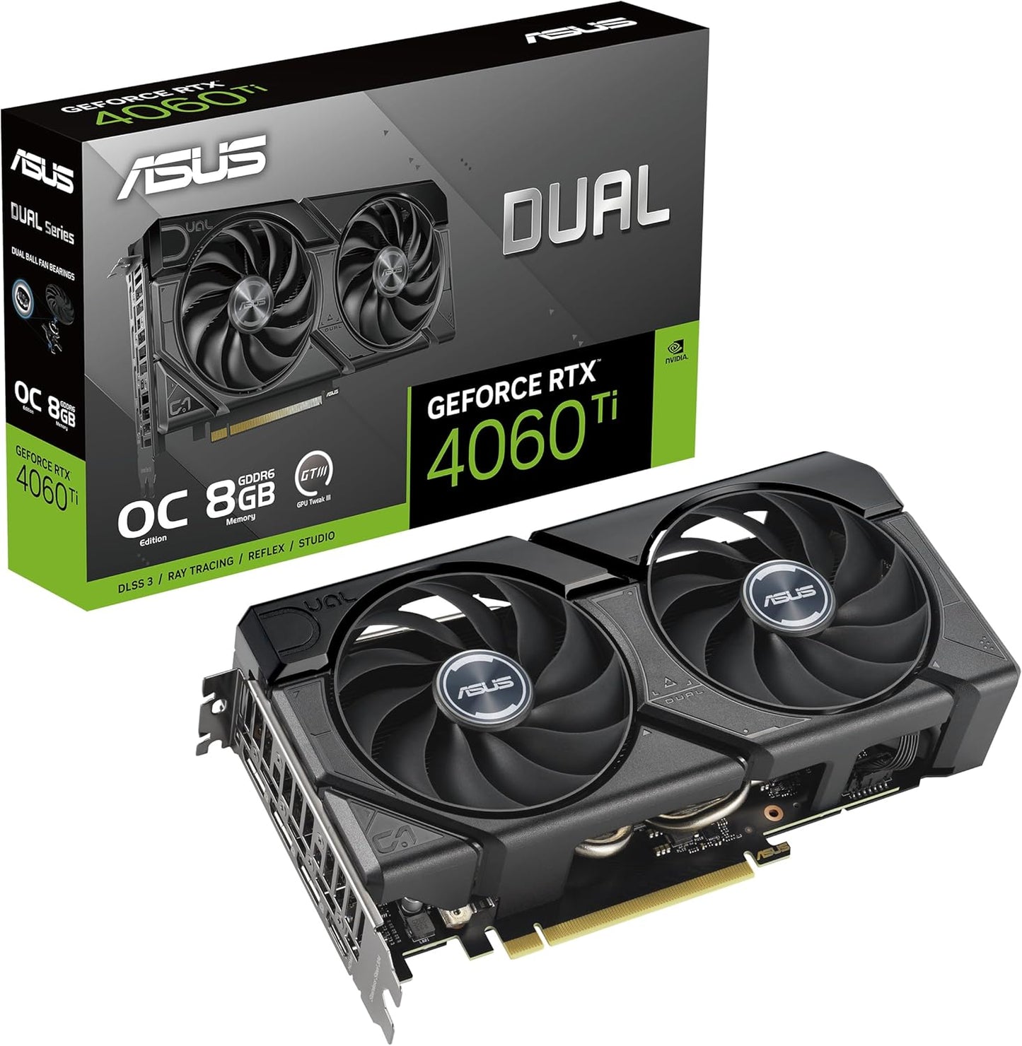 ASUS Dual GeForce RTX 4060 Ti EVO OC Edition 8GB GDDR6 Review
