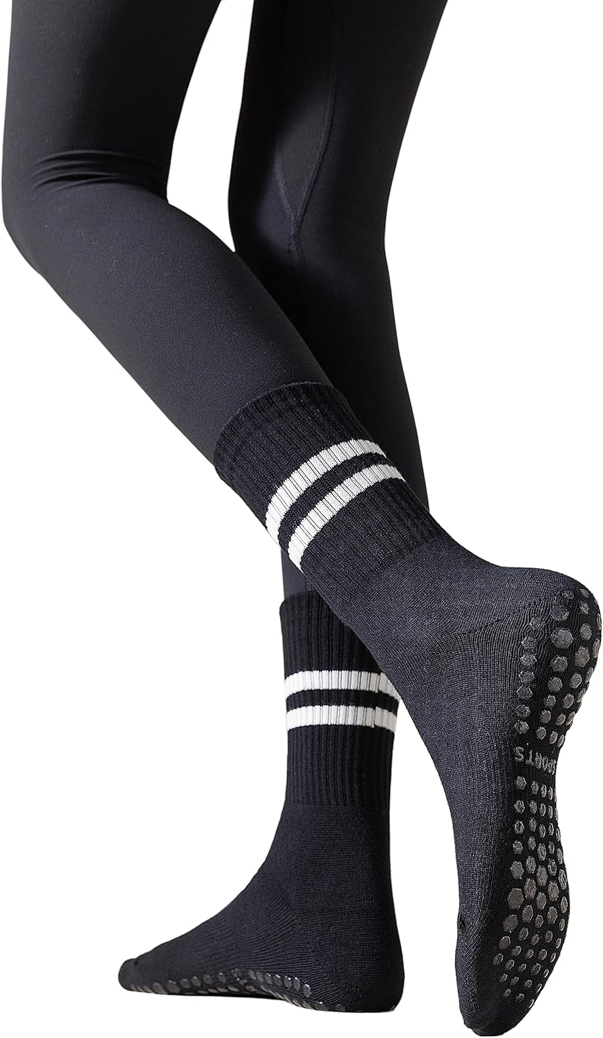 Irisbear Grippy Pilates Socks - Non-Slip Comfort
