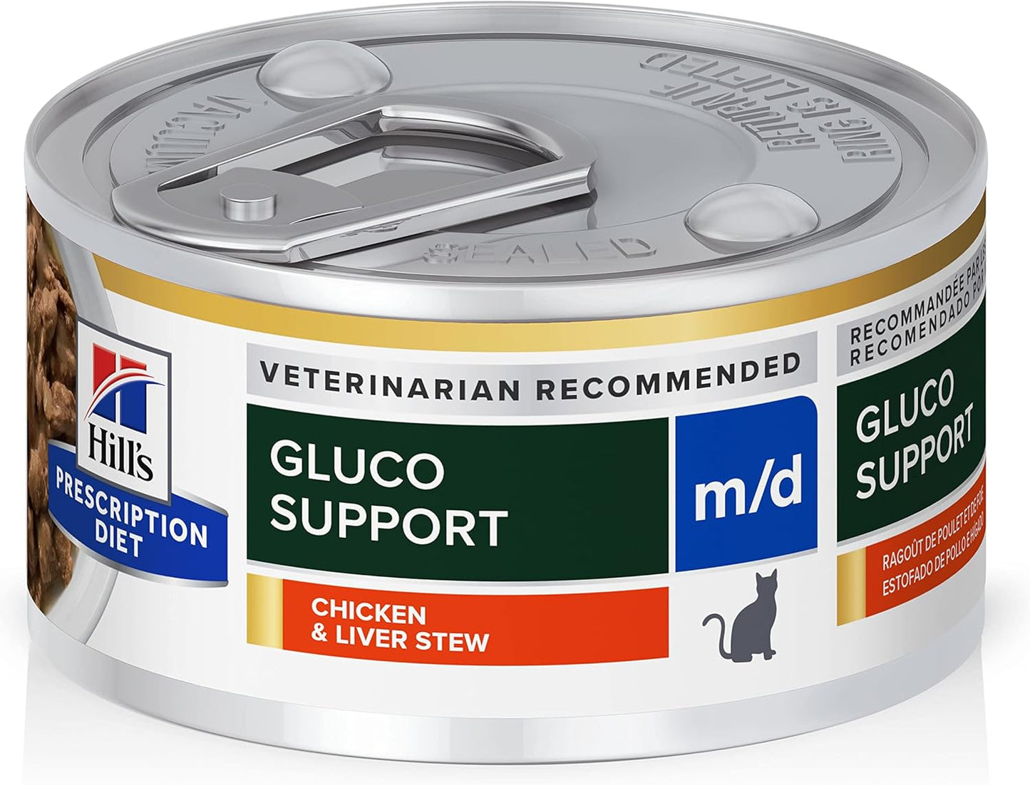 Hill's Prescription Diet m/d GlucoSupport Chicken & Liver Stew