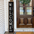 Welcome-ish Sign for Front Porch Standing 45in x 9in - Funny Vertical