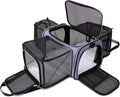 Cat Carrier Bag Expandable Soft-Side Pet Carrier - Airline Approved