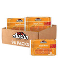 Austin Sandwich Crackers Peanut Butter on Cheese - 96 Single Packs
