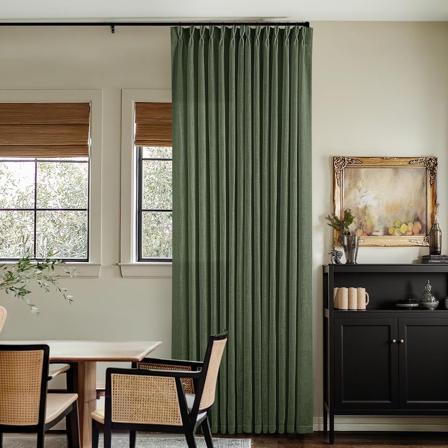 Loden 120 Inch Long Curtains for Living Room and Bedroom