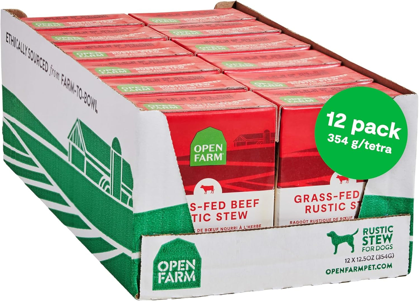 Open Farm Rustic Stews Grain-Free Wet Dog Food for Picky Eaters