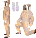 3 Layer Bee Suit with Fencing Veil - Ventilated Sting Proof Protection