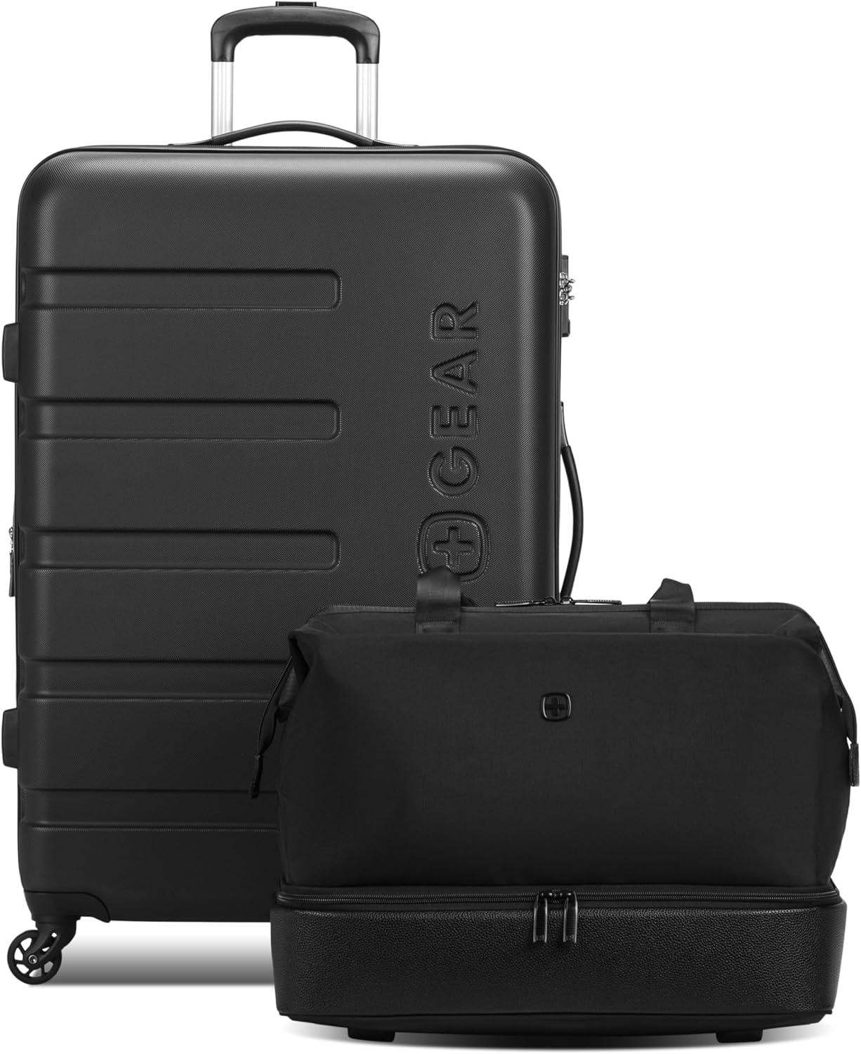 SwissGear 7366 Hardside Expandable Luggage Set for Travelers