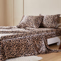 Satin Bed Sheets King Size Set - 4 Pc Silky Deep Pocket Sheets