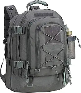 WolfWarriorX Men Tactical Hiking Backpack 39L-60L Large Capacity