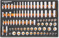 GEARWRENCH 85 Piece 3/8 Drive Master SAE Socket Set - Foam Tray