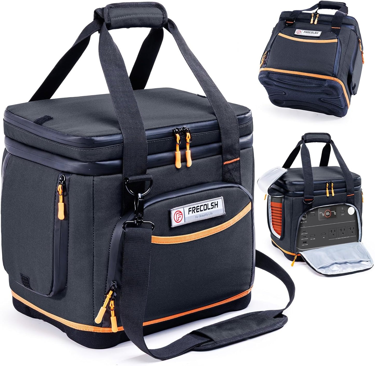 Double-Layer Travel Carrying Case for Jackery Explorer 1000 v2